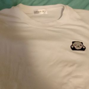 Cute panda crop very kawaii.